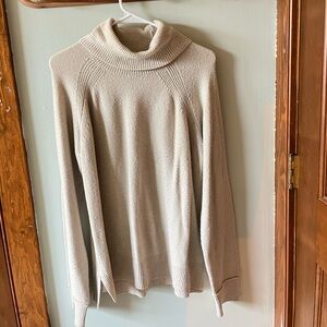Tahari Tan Turtle Neck Sweater